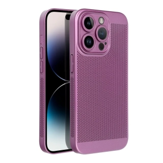 Plastové tvrdé pouzdro Coolcase Breezy na mobil Apple iPhone 14 Pro Fialové