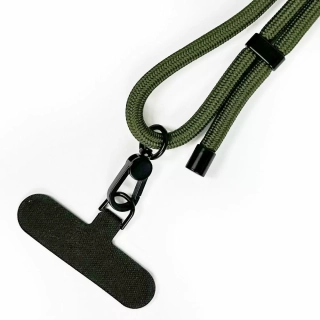 Univerzální dlouhý popruh / šňůrka Crossbody iSaprio přes rameno nebo kolem krku - khaki