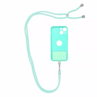 Univerzální dlouhý popruh SWING 6mm Crossbody přes rameno nebo kolem krku - zelený