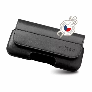 Horizontální univerzální pouzdro na opasek FIXED Sarif vel. 6XL, PU kůže