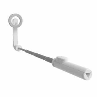 MagSafe selfie tyč s bluetooth ovladáním FIXED MagSnap s tripodem pro mobily iPhone, bílá