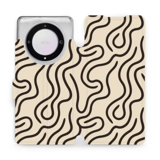 Flipové pouzdro Mobiwear - Honor Magic5 Lite 5G - VA60S Linky