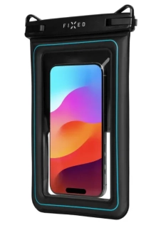 Vodotěsný obal na mobil FIXED Float Max - IPX8 a kvalitním uzamykacím systémem - ROZBALENO
