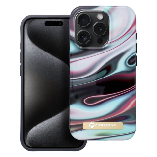 Prémiové pouzdro FORCELL F-PROTECT Mirage 4D s MagSafe na mobil Apple iPhone 15 Pro - Glow