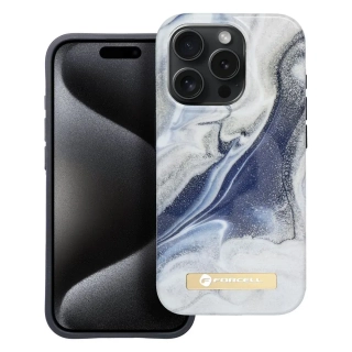 Prémiové pouzdro FORCELL F-PROTECT Mirage 4D s MagSafe na mobil Apple iPhone 15 Pro - Magic sand