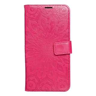 Knížkové flip pouzdro Coolcase Mezzo na mobil Xiaomi Redmi Note 13 4G - Magenta mandala