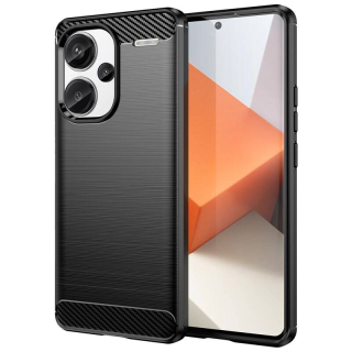 Silikonové pouzdro Coolcase Carbon - Xiaomi Redmi Note 13 Pro Plus 5G Černé