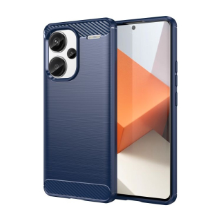 Silikonové pouzdro Coolcase Carbon - Xiaomi Redmi Note 13 Pro Plus 5G Modré