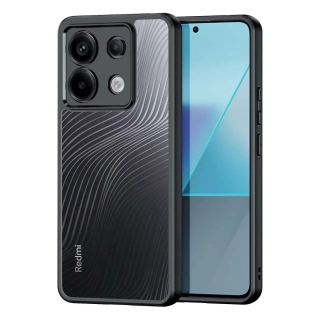 Silikonové pouzdro Dux Ducis Aimo - Xiaomi Redmi Note 13 Pro 5G / Poco X6 5G čiré - černé
