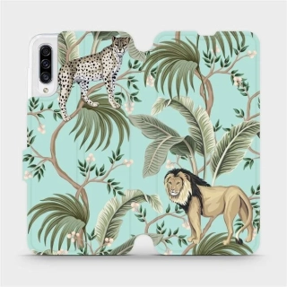 Knížkové flip pouzdro Mobiwear - Samsung Galaxy A50 / A30s - MP08S Dvě kočičky - výprodej