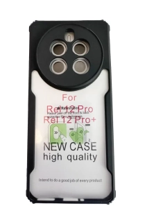 Odolnější pouzdro Anti-Drop pro Realme 12 Pro/12 Pro Plus - Černé