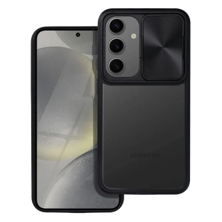 Pouzdro Coolcase Camslider na Samsung Galaxy A14 / A14 5G Černé s ochranou kamerek