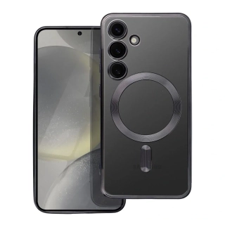 Silikonové pouzdro Frost Mag Cover - Samsung Galaxy S24 Plus s podporou MagSafe - čiré