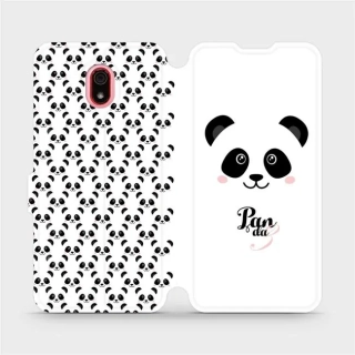 Knížkové flip pouzdro Mobiwear - Xiaomi Redmi 8a - M030P PANDA JÁRA - VÝPRODEJ - ZAKALENÁ VANIČKA