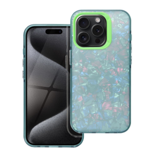 Pouzdro Coolcase TUTTI FRUTTI - Apple iPhone 15 Pro - zelené