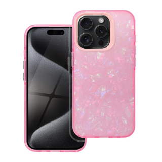 Pouzdro Coolcase TUTTI FRUTTI - Apple iPhone 14 Pro - růžové