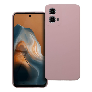 Silikonové pouzdro Coolcase SILICONE 2mm - Motorola Moto G34 5G Pískově růžové