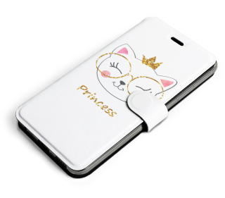 Knížkové flip pouzdro Mobiwear - Xiaomi Redmi 7 - MH03S Kočička princess - VÝPRODEJ