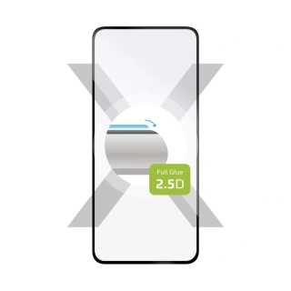 Ochranné tvrzené sklo Fixed pro Xiaomi Poco F6 5G na celý displej - černé (8591680165292)