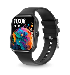 Chytré hodinky Aligator Watch GO, 1,96", IP 67 - černé
