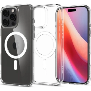 Odolnější pouzdro SPIGEN Ultra Hybrid Mag s MagSafe - Apple iPhone 16 Pro - White