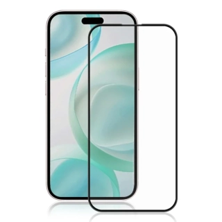 Ochranné sklo Aligator Glass Print iPhone 16/17/17 Pro černé 8596426109738