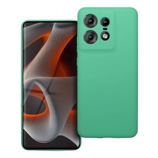 Silikonové pouzdro Coolcase SILICONE 2mm - Motorola Edge 50 Pro - Mátově zelené