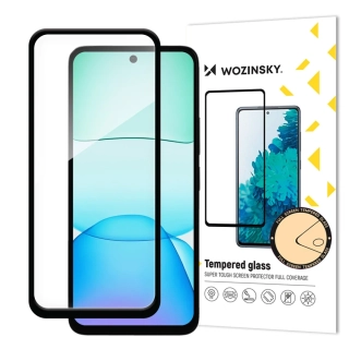 Ochranné sklo Wozinsky pro Xiaomi Redmi 13 na celý displej, černé (5907769362361)
