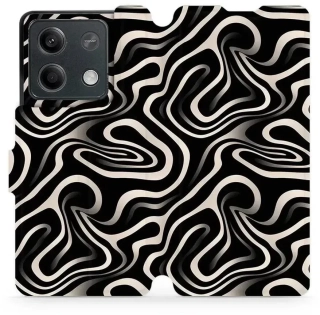 Knížkové flip pouzdro Mobiwear Design PRO - Xiaomi Redmi Note 13 Pro 5G / POCO X6 5G - PA63G  - VÝPRODEJ