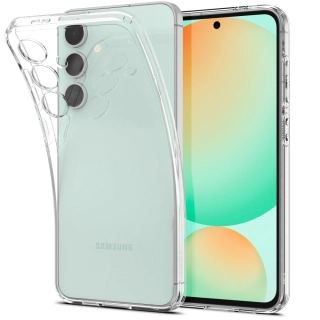 Silikonové pouzdro SPIGEN Liquid na mobil Samsung Galaxy S24 FE - Čiré