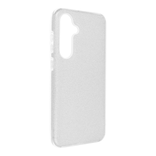 Třpytivé pouzdro Coolcase Shining - Samsung Galaxy S24 FE - Silver