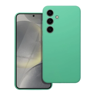 Silikonové pouzdro SILICONE 2mm na mobil Samsung Galaxy S24 FE - Mátové