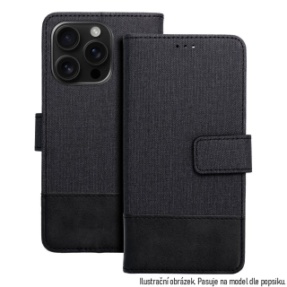 Knížkové flip pouzdro COOLCASE GOMMA BOOK - Huawei P30 Lite - černé