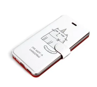 Knížkové flip pouzdro Mobiwear - Apple iPhone 13 Pro Max - MH10P Super catcorn - VÝPRODEJ