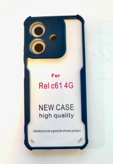 Odolnější pouzdro Anti-Drop pro Realme C61 - Modré