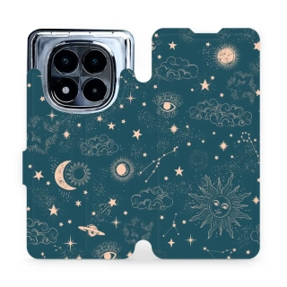 Flipové pouzdro Mobiwear - Xiaomi Redmi Note 14 Pro 5G - VP14S Magický vesmír