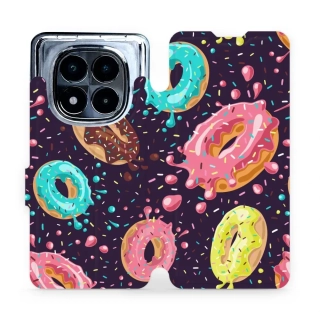Flipové pouzdro Mobiwear - Xiaomi Redmi Note 14 Pro 5G - VP19S Donutky
