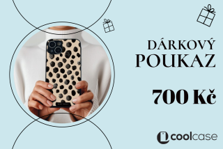 Elektronický dárkový poukaz k nákupu na Coolcase.cz v hodnotě 700 Kč