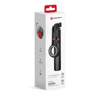 MagSelfie S100M – Selfie tyč s MagSafe® a stabilizátorem - černá