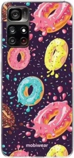 Silikonové pouzdro Mobiwear na mobil Xiaomi Redmi Note 11S 5G - B028 Donutky- VÝPRODEJ