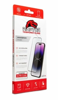 Swissten OCHRANNÉ SKLO RAPTOR DIAMOND ULTRA CLEAR 3D PRO APPLE IPHONE 11 ČERNÉ