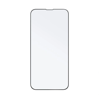 Ochranné sklo GLASS PRINT Apple iPhone 13 / iPhone 13 Pro / iPhone 14 / iPhone 16e / iPhone 17e – černé 8595181199695