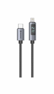 Swissten LCD kabel USB-C / Lightning 1 m – 30 W