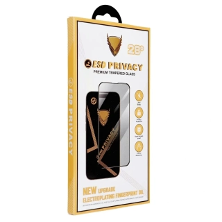 Ochranné sklo OG Premium Privacy Glass Samsung Galaxy A26 5G – černé 5903396356346