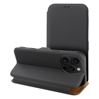 Flip pouzdro FOLIO Side Magnet iPhone 16 Pro – šedé