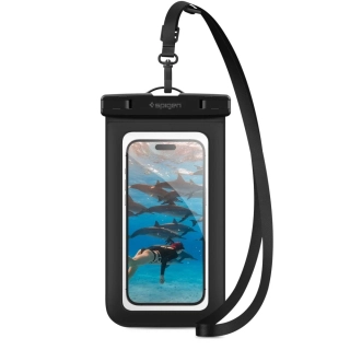 Spigen Aqua Shield A601 – vodotěsné pouzdro IPX8, černé