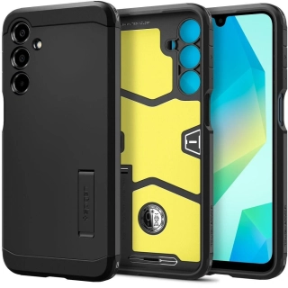 Odolné pouzdro Spigen Tough Armor – Samsung Galaxy A16 4G / 5G, černé