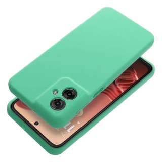 Silikonové pouzdro Silicone 2mm – Motorola G55 5G, mentolové