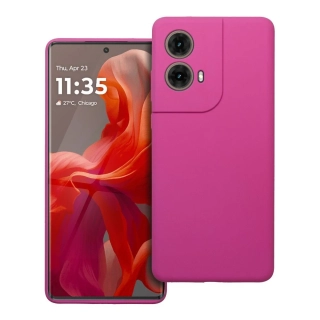 Silikonové pouzdro Silicone 2mm – Motorola G85 5G, růžové