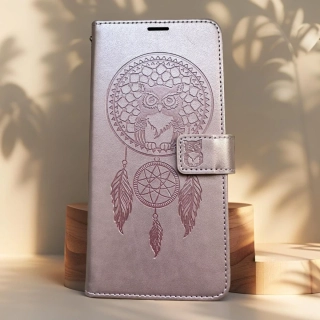 Flip pouzdro MEZZO Book – Xiaomi Note 14 5G rose gold lapač snů